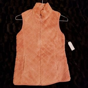 plush vest for the winter